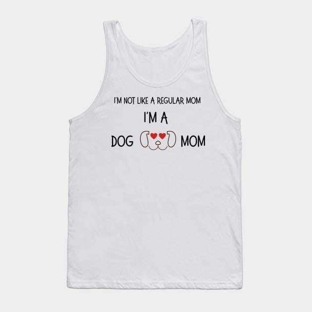 Cool Dog Mom Tank Top by designspeak